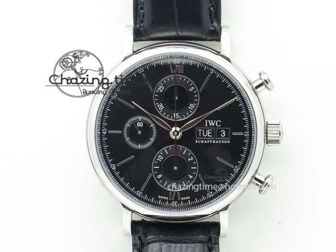 MIROTIME 0110 Aquatimer Chrono IW376803 V6F 1:1 Best Edition Gray Dial on Rubber Strap A FlexibleFit 7153